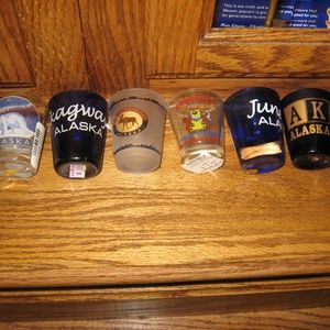 Alaska shot glasses